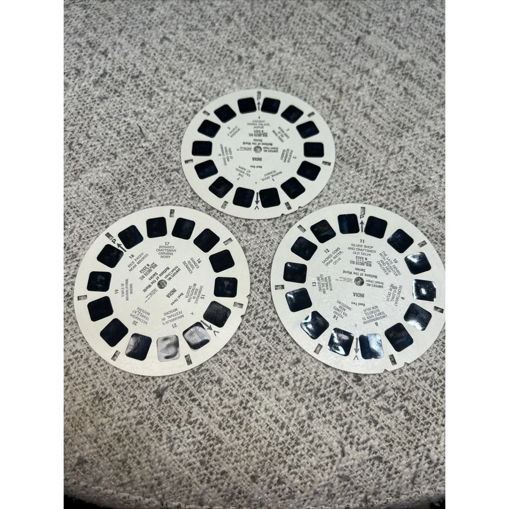 Sawyer's View Master Reel #B 235 India Nations of the World Series circa 1970s